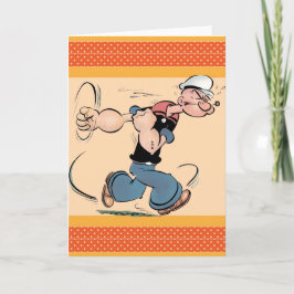 Cartão de Saudação Popeye