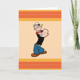 Cartão de Saudação Popeye