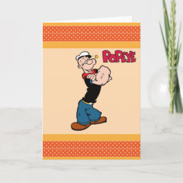 Cartão de Saudação Popeye