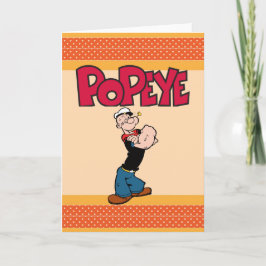 Cartão de Saudação Popeye