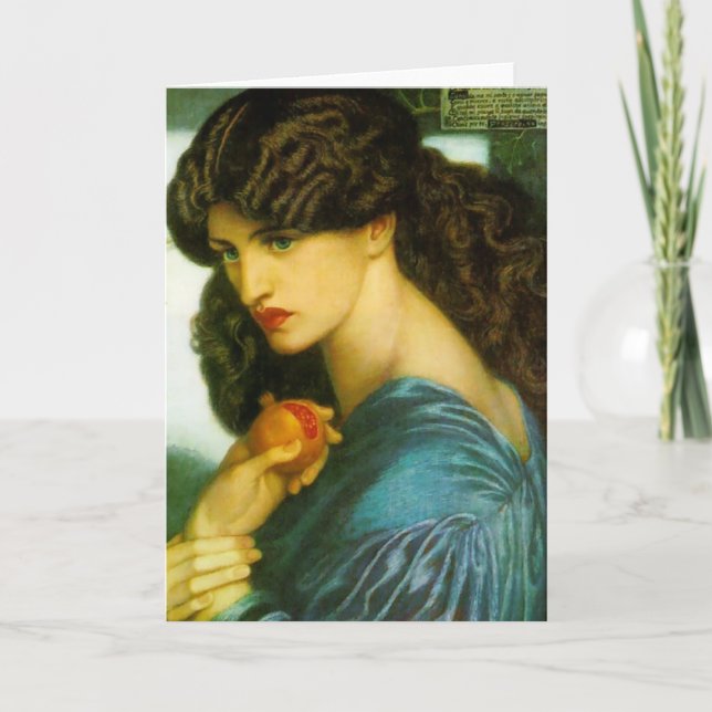 Cartão de Saudação Proserpine (Frente)