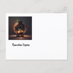 Cartão de Saudação Ramadan Kareem