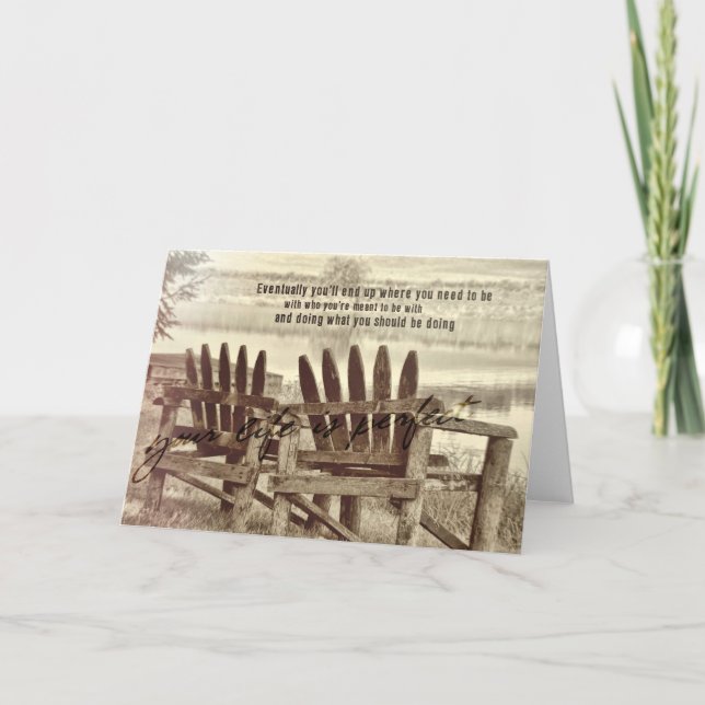 Cartão de Saudação REFLETIDO (Frente)