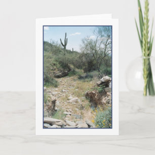 Cartão de Saudação Riverbed Lembrance