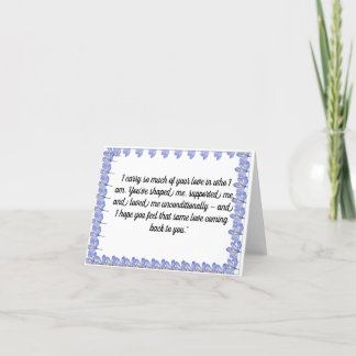 Cartão de Saudação Romântico | Cartão de Coração p