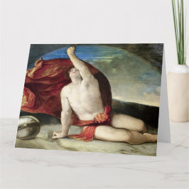 Cartão de Saudação Sapiente con Compasso e Globo A