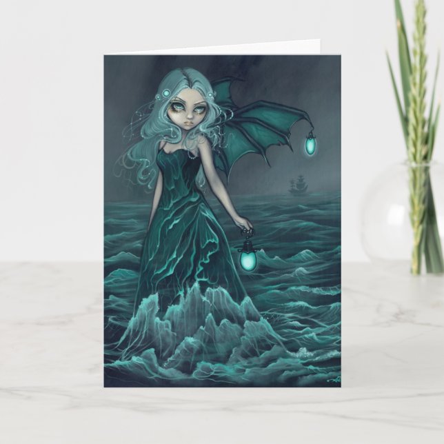 Cartão de saudação "Sea Beacon" (Frente)