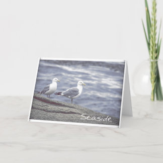 Cartão de Saudação Seagulls