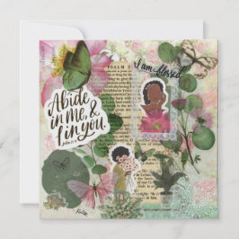 Cartão de Saudação Simples Baseado em "Gena"