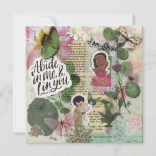 Cartão de Saudação Simples Baseado em "Gena"