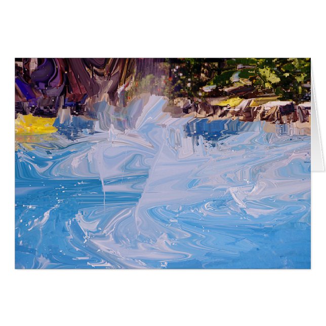 Cartão de Saudação Splash 4 (Frente Horizontal)