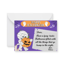 Cartão de Saudação Spooktacular para Halloween