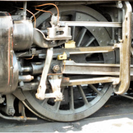 Cartão de saudação STEAM TRAIN