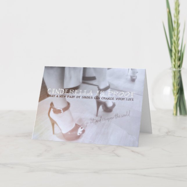 Cartão de Saudação STELLAR STILETTOS (Frente)