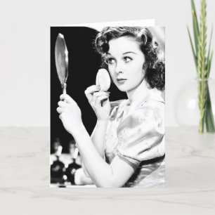 Cartão de saudação Susan Hayward