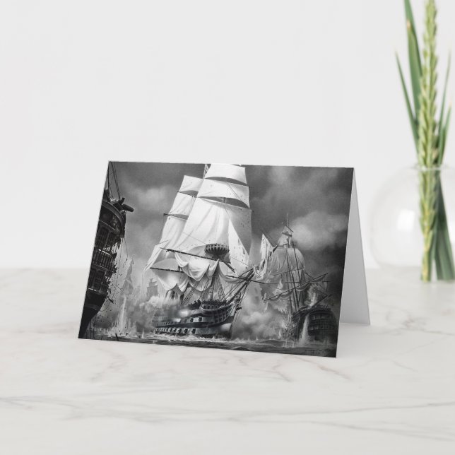 Cartão de Saudação TRAFALGAR (Frente)