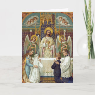 Cartão de Saudação: Travar em Awe (citação e sauda