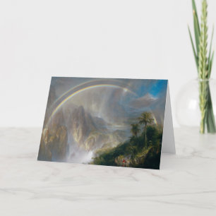 Cartão de saudação "trópico" da Igreja