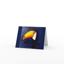 Cartão de saudação tucano