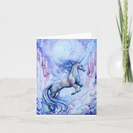 Cartão de Saudação Unicorn
