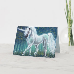 Cartão de Saudação Unicorn