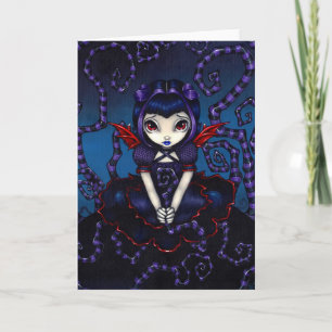 Cartão de saudação "Violet"