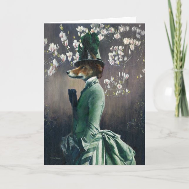 Cartão de Saudação Vixen da Viictorian (Frente)