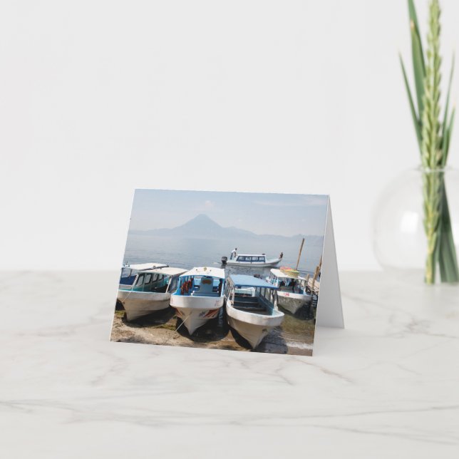 Cartão de Saudação Volcano Guatemala (Frente)