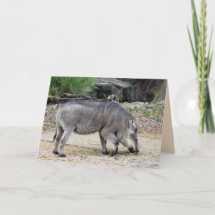 Cartão de Saudação Warthog