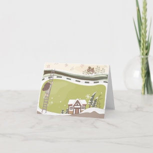 Cartão de Saudação Whimsical Dreamscapes Cotação 1