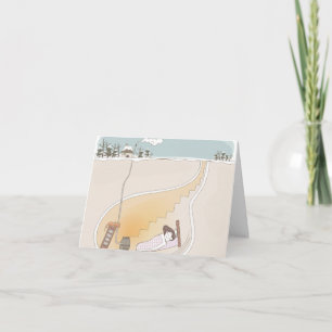 Cartão de Saudação Whimsical Dreamscapes Cotação 1