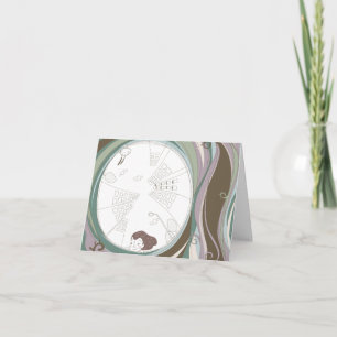 Cartão de Saudação Whimsical Dreamscapes Cotação 4