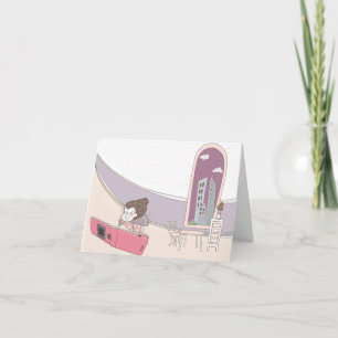 Cartão de Saudação Whimsical Dreamscapes Cotação 6