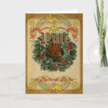 Cartão de Saudação Yule<br><div class="desc">Yule Pagan - Celebre o renascimento do Sol!</div>