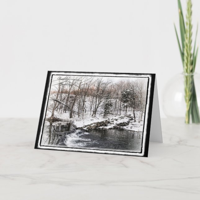 Cartão de Saudações da Velha Corrida de Natal (Frente)