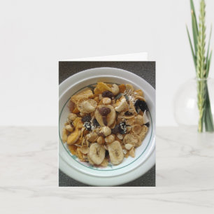 Cartão de Saudações de Apresentação de Canç