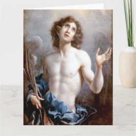 Cartão de Saudações de Belas Artes St. Sebastian