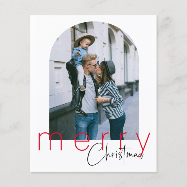 Cartão de Saudações de Feliz Natal para Arte Orçam (Frente)