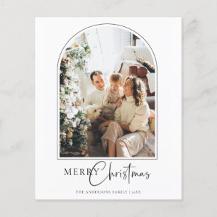 Cartão de Saudações de Feliz Natal para Arte Orçam