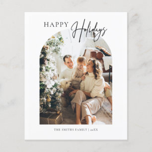 Cartão de Saudações de Feliz Natal para Arte Orçam