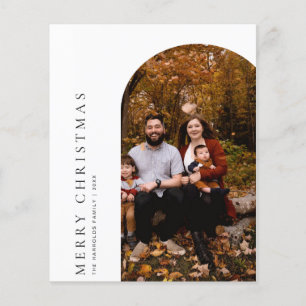 Cartão de Saudações de Feliz Natal para Arte Orçam