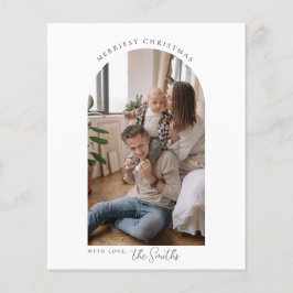 Cartão de Saudações de Feliz Natal para Arte Orçam