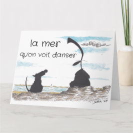 Cartão de Saudações La Mer
