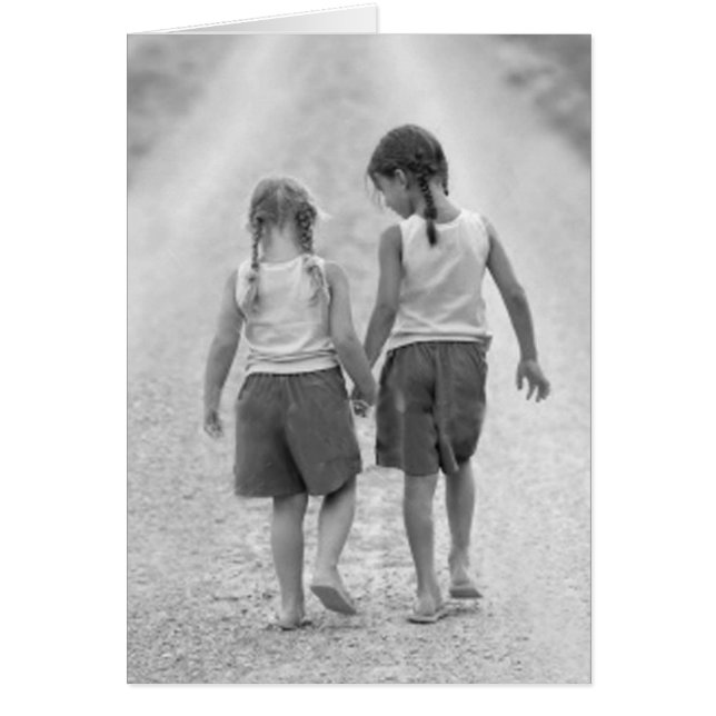 Cartão de Saudações - Namoradas (Frente)