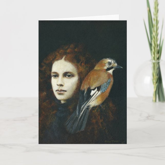 Cartão De Saudações Para Garota E Jay (Frente)