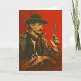 Cartão de Saudações Wild West Lawman