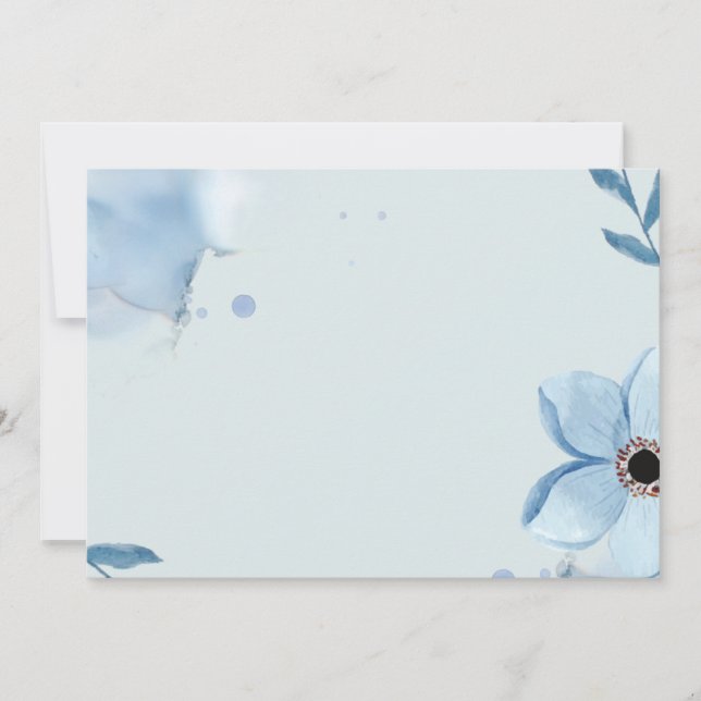 Cartão de Save the Date Botânico Elegante para Imp (Frente)