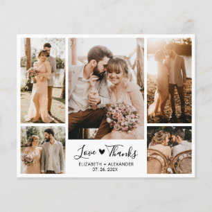 Cartão de Script de Foto do Orçamento Casamento de
