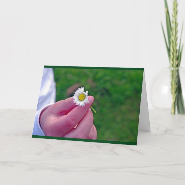 Cartão de separação Daisy (Frente)