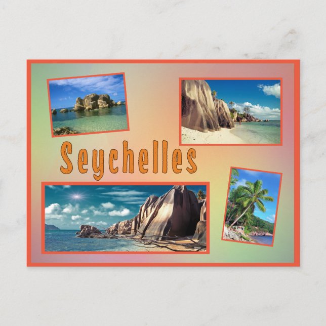 Cartão de Seychelles (Frente)